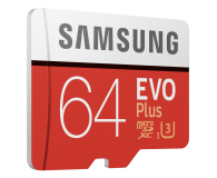 Samsung 64GB microSDXC Evo Plus zapis20MB/s odczyt100MB/s - 577324 - zdjęcie 3